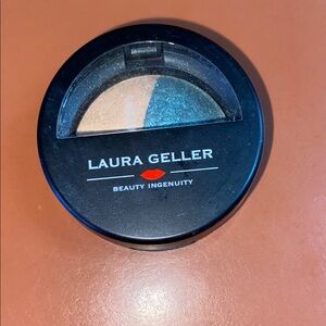 Laura Geller Dual Eyeshadow - Cream and Blue